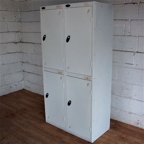 Large 4door Storage Lockers White 10014b | Allard Office Furniture