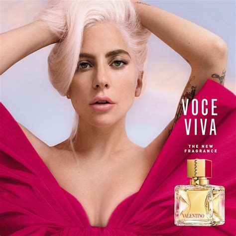 Lady Gaga Valentino Voce Viva Fragrance Campaign