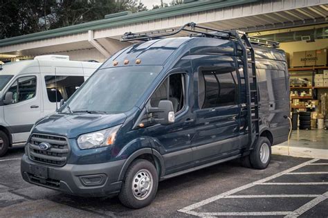 Ford Transit Adjustable Roof Rack by FreedomVanGo