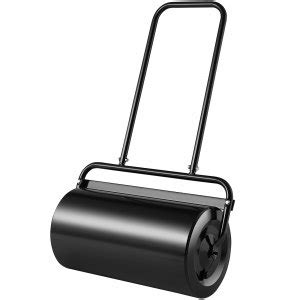 VEVOR Lawn Roller, 13 Gallon Sand/Water Filled Yard Roller, Steel Sod ...