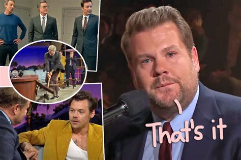 James Corden Leaving The Late Late Show In 2024 - Nert Tawnya