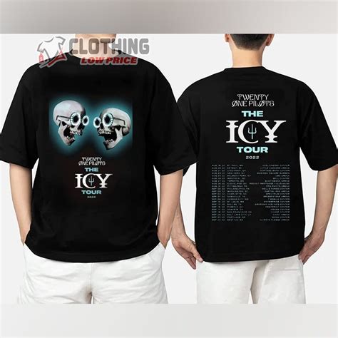 Twenty One Pilots Tour Shirt Twenty On Icy Tour Merch The Icy Tour 2022 Shirt Get Great Savings ...