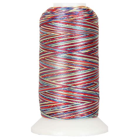 Threadart Variegated Polyester Embroidery Thread - 40wt - 1000m - 25 Colors Available - No. 12 ...