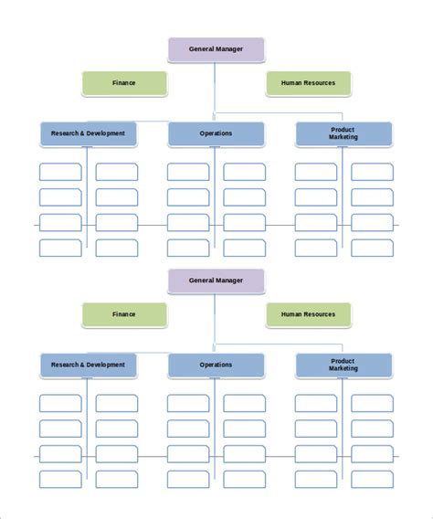 Functional Org Chart Template