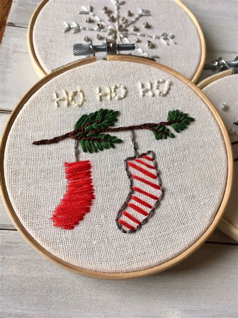 christmas decorations embroidery hoop | Mercari Embroidery Hoop Art ...