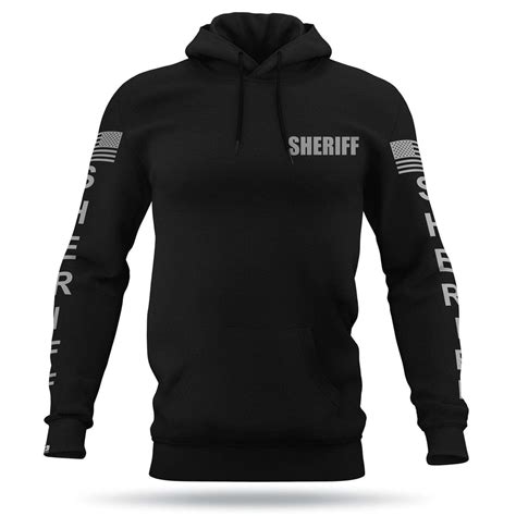 [CLARKE] Sheriff Performance Hoodie [BLK/GRY] | 13 Fifty Apparel