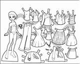 Clothes Coloring Page sketch template