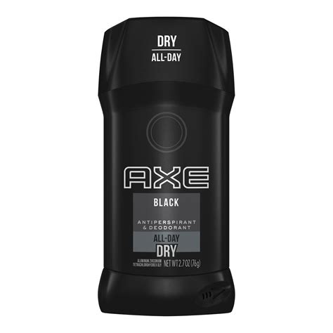 AXE Antiperspirant Deodorant Stick for Men Black 2.7 oz - Walmart.com - Walmart.com