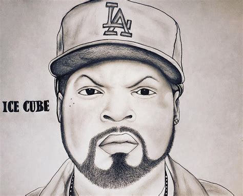 Nwa Ice Cube Drawing