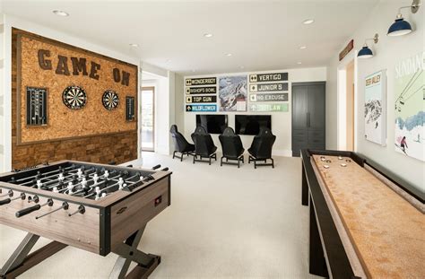 26+ Basement Game Room Ideas ( COOL & ENTERTAINING ) - Rooms