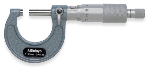 Micrometers Outside Micrometer 0-25mm Micrometre Length Unit High ...