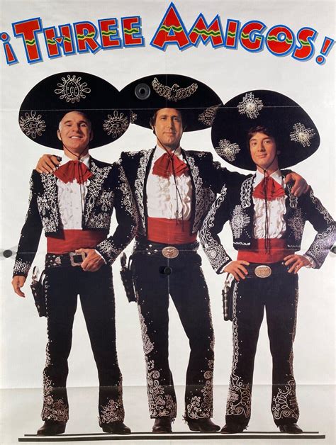 ORIGINAL MOVIE POSTER: THREE AMIGOS (1986) - 27 X 41 FOLDED | #4624144186