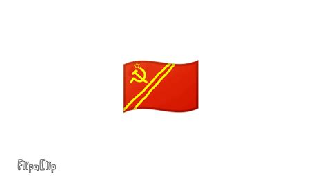 New Soviet union flag emoji - YouTube