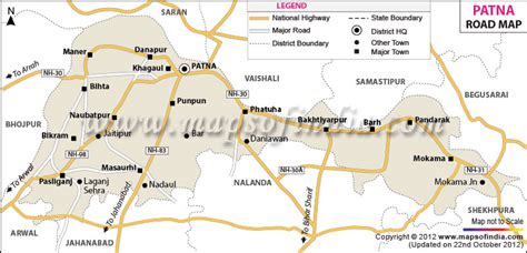 Patna Outer Ring Road Map