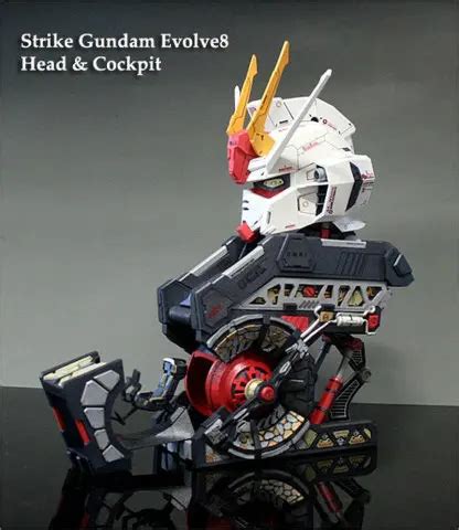 Strike Gundam Evolve8 Head And Cockpit Paper Model-in Model Building Kits from Toys & Hobbies on ...