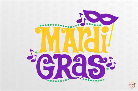 Mardi Gras SVG EPS DXF PNG - Mardi Gras By CoralCuts | TheHungryJPEG