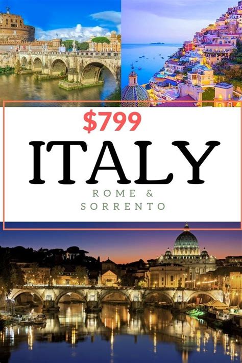 8-day Budget Italy Vacation Package with flight , hotels, rental car ...