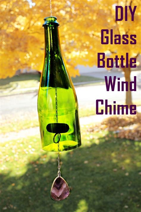 DIY Wine Bottle Wind Chime