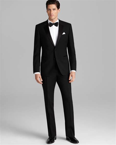 Boss Hugo Aikin Hollo Tuxedo Suit - Regular Fit in Black for Men | Lyst