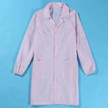 Antistatic Unisex Cleanroom Esd Smocks Coats Surgical Gown Medical Gown ...