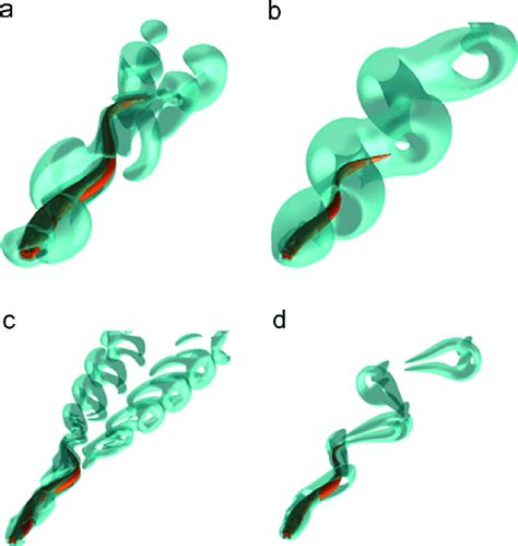 Vortical structures for anguilliform swimming. Reproduced from [9]. | Download Scientific Diagram