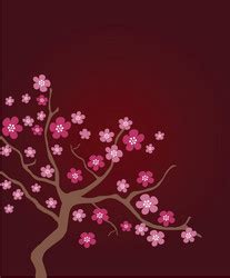 Cherry Blossom Border Vector Images (over 2,400)