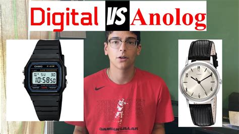 Analog Vs. Digital Watches - YouTube