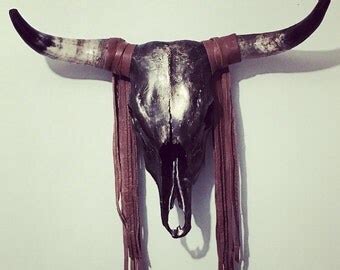 Items similar to Longhorn Skull Wall Decor on Etsy