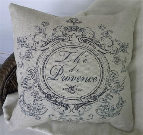 French Script Pillows and slipcovers are a current trend I am loving ...