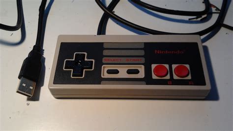 NES controller USB modification