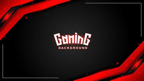 Red and black gaming background with red light. Vector illustration ...