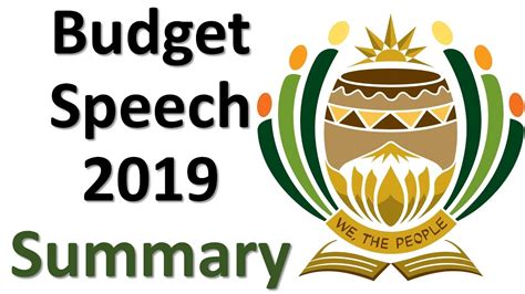 Budget Speech 2019 Summary - YouTube