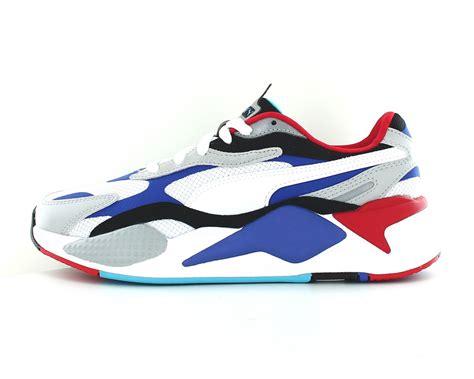 Puma Rsx 3 puzzle Blanc bleu rouge gris 371570.05