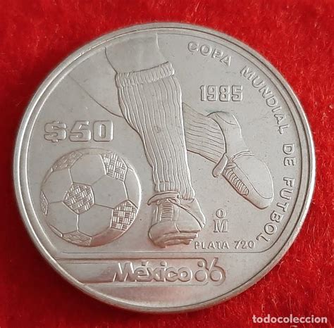 moneda plata mejico 1985 mexico 86 copa mundial - Comprar Monedas ...