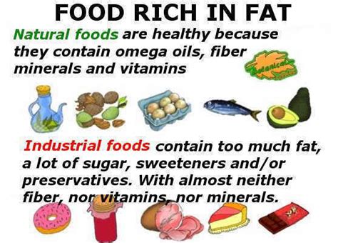 Foods That Contain Fats