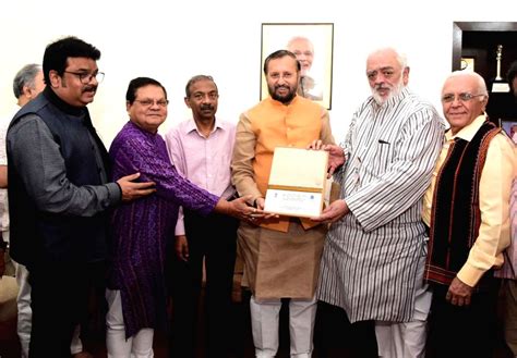 National Film Awards Jury members presents Jury Report to Prakash Javadekar