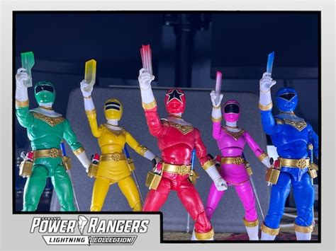 Power Rangers Zeo Zeo Crystal Lightning Collection - Etsy