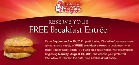 Reserve Your FREE Chick-fil-A Breakfast Sandwich - AddictedToSaving.com