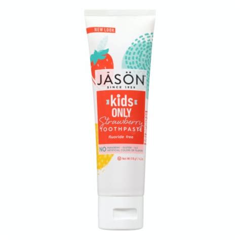 Jason Toothpaste Kids Strawberry, 3 pk / 4.2 oz - Fry’s Food Stores