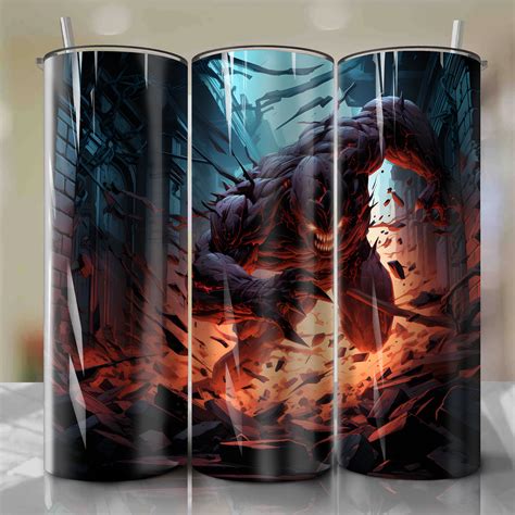 Tumbler Wrap for 20 oz Straight Tumblers - Predator Plasma Caster Blas