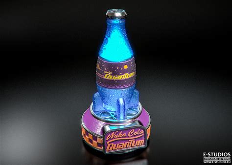 ArtStation - Nuka Cola - Quantum Bottle Display Stand