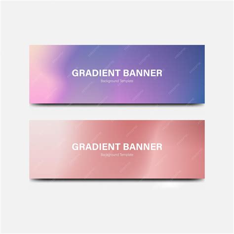 Premium Vector | Header banner abstract gradient background