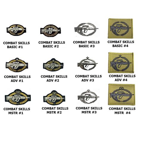 Combat Skills Badges | SoldierTalk (Military Products, Outdoor Gear ...