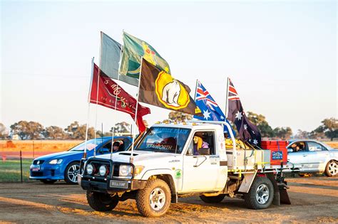 Opening Ceremony at the 2014 Deni Ute Muster. | Landcruiser ute, Ute, Toyota cruiser