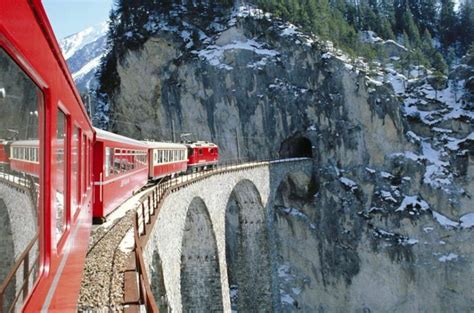 Traveling by train through the Alps [pics] | TouristSpot