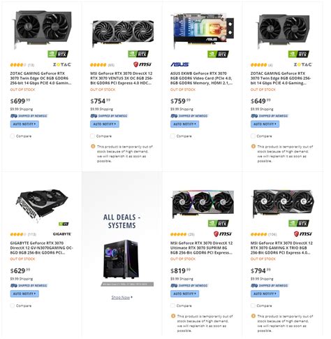 RTX 3070 in stock now at newegg.ca : r/nvidia