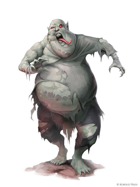 Bloated Ghoul by WillOBrien on DeviantArt in 2021 | Fantasy monster, Ghoul, Fantasy races