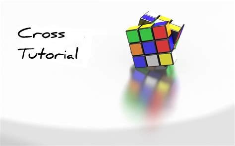 How to solve a Rubix Cube: Cross (Advanced) | RUBIC SOLVE