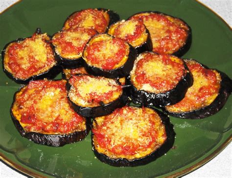 Baked aubergines with tomatoes and Parmesan a cheese recipe