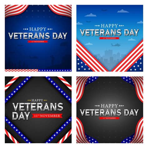 Veterans day background,banner,greeting card and banner with american ...